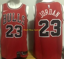 MICHAEL JORDAN Chicago BULLS Nike Red THROWBACK Icon Edition SWINGMAN Jersey