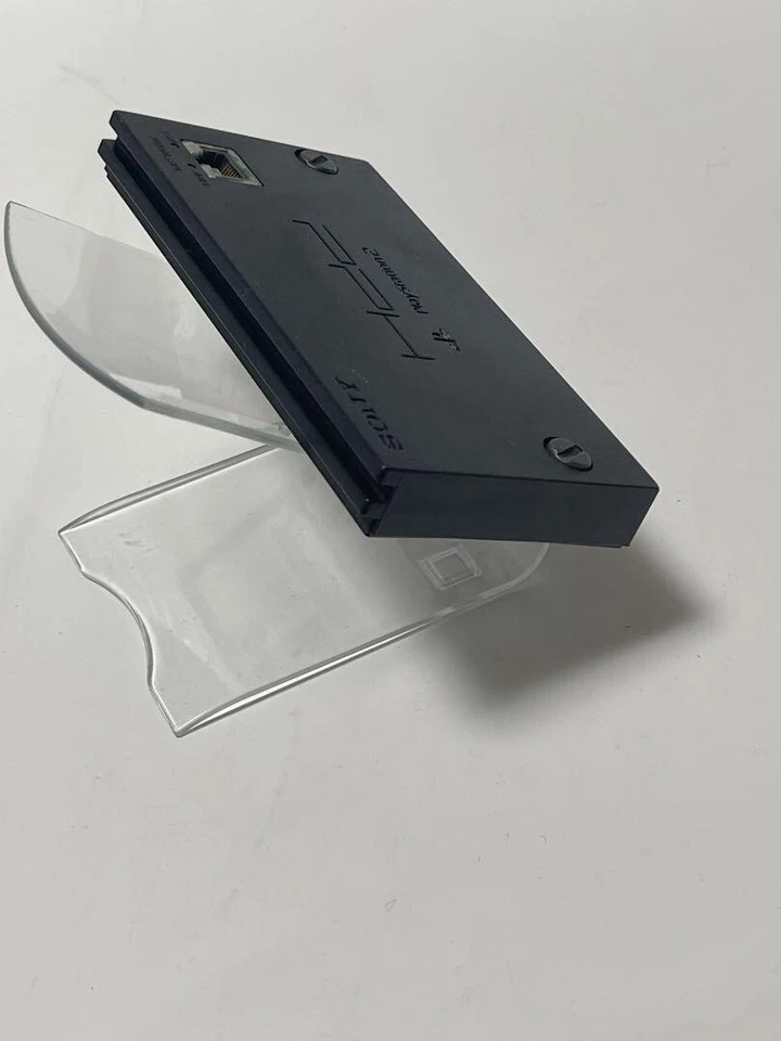 Sony SCPH-10350 Playstation 2 NETWORK ADAPTOR Made in JAPAN PS2 Black Used - Image 3 of 4