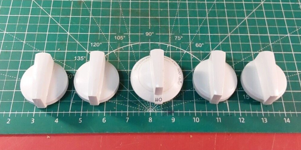 OEM GE Gas Stove Knob Set(5)  WB03X21228 WB03X21229 AP5789951.