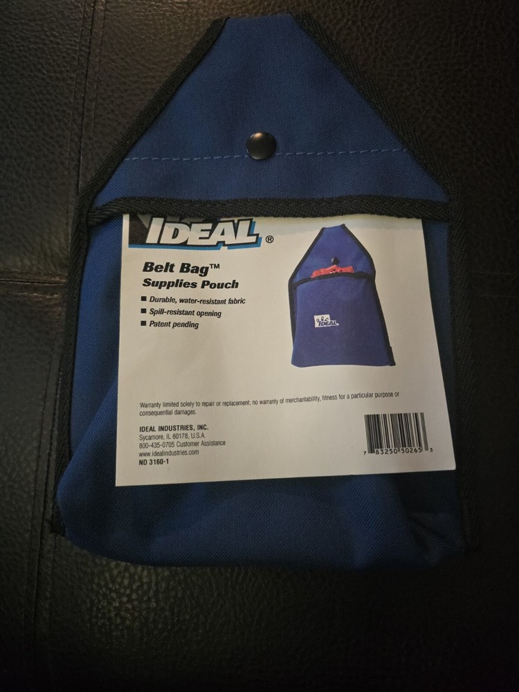 IDEAL-Belt Bag Supply Pouch -Durable Water Resistant Fabric~NEW~