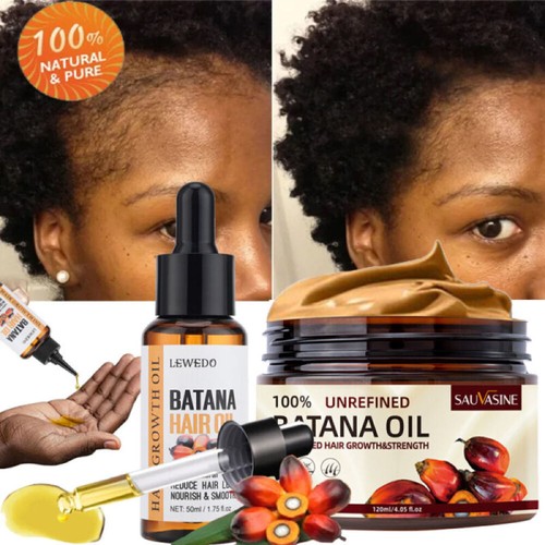 Natural Batana Oil Cream for Hair Growth,Batana Oil Organic, Repair Damaged Hair