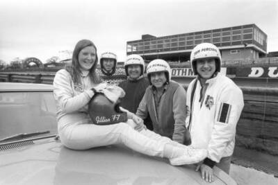 Sporting Stars Get Some Racing Hints Racing Driver Gillian Fortesc- 1973 Photo