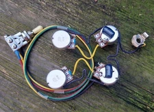 Gibson Firebird Wiring Harness 500k pots No load Tone pots KelllingSound