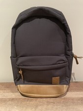 Mochila Puma Gris y Cuero