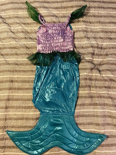 Fairytales Magic Spells Little Mermaid Costume Child 6/8 Halloween Dress Up - Picture 3 of 4