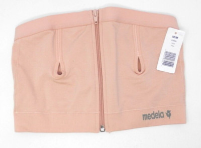 Medela Easy Expression Hands Free Pumping Bra MEDIUM Nude Breastfeeding New NWT