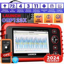 2024 LAUNCH CRP123X OBD2 Scanner Engine ABS SRS Code Reader Car Diagnostic Tool