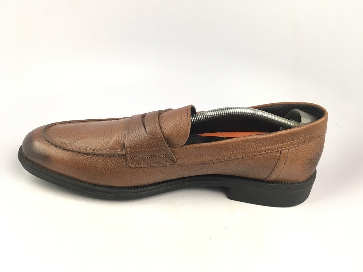 Brown Bilt Pebble Grain Leather Black Penny Loafers Men 11 Men main image 2