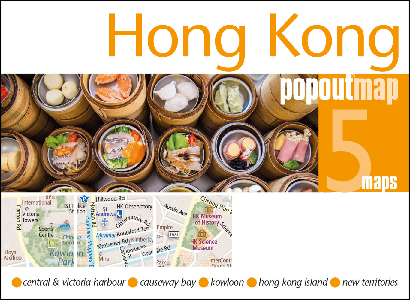 Thumbnail - Hong Kong Popout Map | 2019 | Englisch