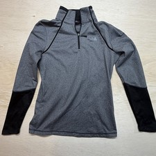 The North Face Womens Pullover Quarter Zip Long Sleeve Top Size Small