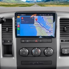 For 2009-2012 Dodge Ram 1500 2500 3500 CarPlay Car Stereo Radio Android 13 GPS