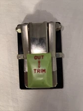 Vintage Tape Splicer: Audio, Film, Reel to Reel, Slicer Trim Cut, Green