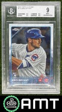 Kris Bryant RC BGS 9 2015 Topps Chrome Chicago Cubs #112 5634