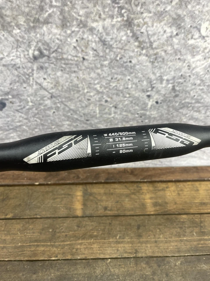 FSA Adventure RP-310S Flared Drop Handlebar 44/50cm 31.8 125/80 Gravel Road - Image 2 of 4