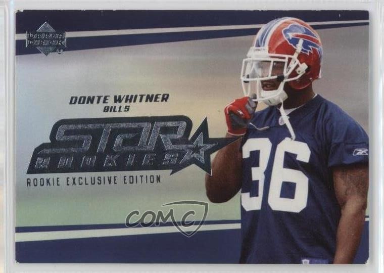 2006 Upper Deck Star Rookies Rookie Exclusive Edition Donte Whitner #226 RC 11ur