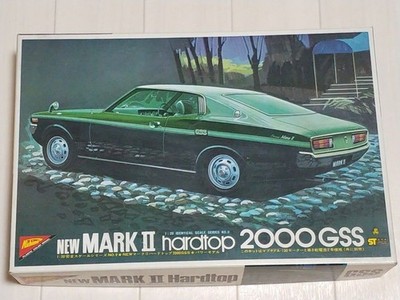 Nichimo Toyota Mark II Hardtop 2000GSS 1/20 Model Kit Vintage Japan