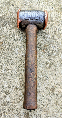 Vintage Thor Größe 3 Ref.314 Kupferhammer Hammer Sehr guter Zustand