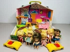 Vintage 1960s Mattel Little Kiddles Klub Dolls House Lot Storykins