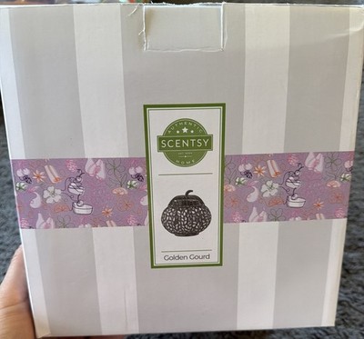 Scentsy Golden Gourd Wax Warmer (Brand New Open Box)