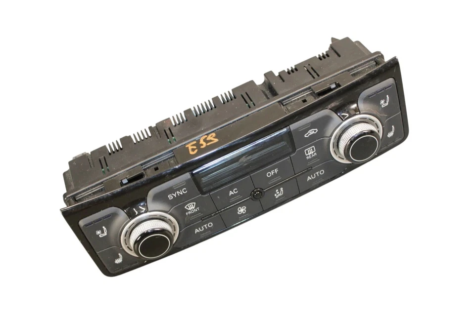 Painel de controle de temperatura 11-14 Audi A8 Quattro AC A/C ar condicionado fabricante de equipamento original - Imagem 4 de 4