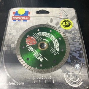Montolit Green Line Basic Turbo Blade 4.5"-  TCS115E