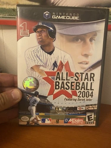 All-Star Baseball 2004 (Nintendo GameCube, 2003) Complete In Box Quick Shipping