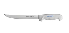 Dexter Russell 8" Wide Sani Safe Wide Fillet Knife..Sofgrip w/Scabbard..24904