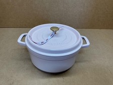 Staub Cast Iron 4-qt Round Dutch Oven - Peony...