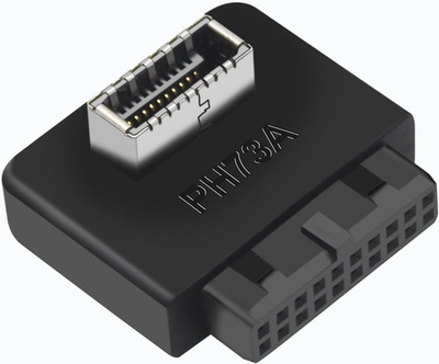 USB 3.2 Gen 1 to USB 3.2 Gen 2 Header Adapter, USB 3.1 Type-E Key-A to USB 3.0 2