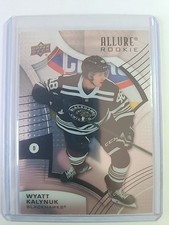 2021-22 Upper Deck Allure #117 Wyatt Kalynuk Rookie