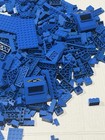Assorted Vintage LEGO Bricks 2.8 Pounds 90s/00s Blue — photo 3
