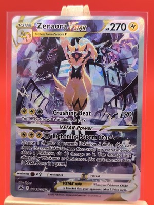 Zeraora VSTAR GG43/GG70 Crown Zenith Alternate Art Ultra Rare