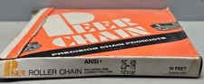 Peer Chain ANSI 25-1R 1/2"x1/8" Roller Chain 10 feet  NEW