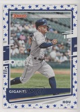 2020 Donruss Nickname Variation Independence Day Jose Altuve (Gigante) #159 7fq