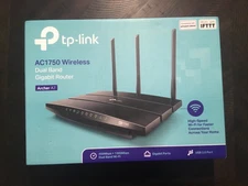 TP-Link Archer A7 AC1750 Wireless Dual-Band Gigabit Router - Black