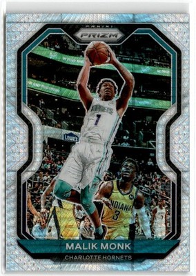 2020-21 Panini Prizm Hyper Malik Monk #15 Charlotte Hornets