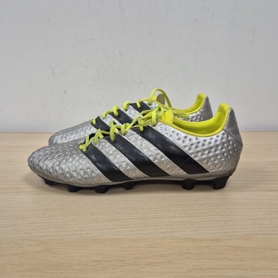 Adidas Ace 16.4 Silber Metallic Firm Ground FG Fußballschuhe Größe Uk 11