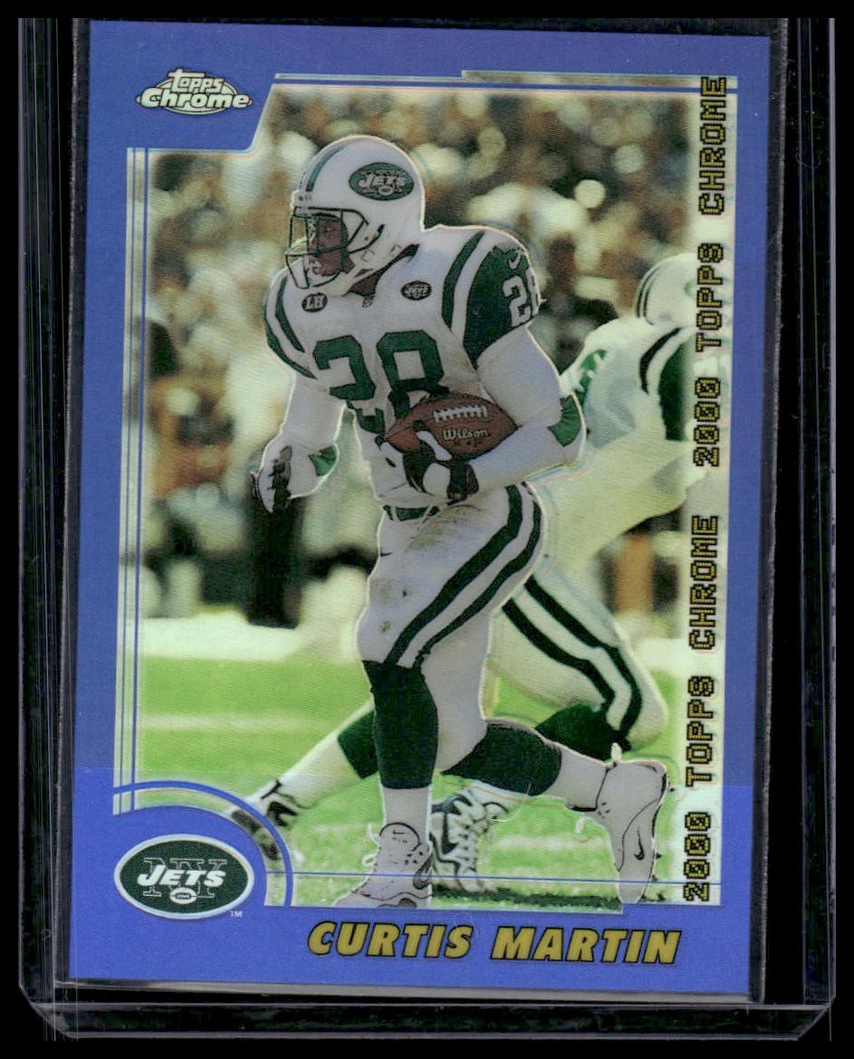 Curtis Martin 2000 Topps Chrome #115 Refractors