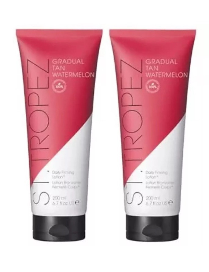 St. Tropez Gradual Tan Watermelon Firming Lotion Hydrating Gradual Tan 200ml X2