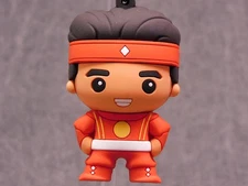 Power Rangers NEW * Red Ninjetti Clip * Blind Bag Series 2 Key Chain Monogram