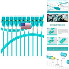 Bangun Uniboot Lc To Lc Om3 10Pack 5M 15Ft Fi...