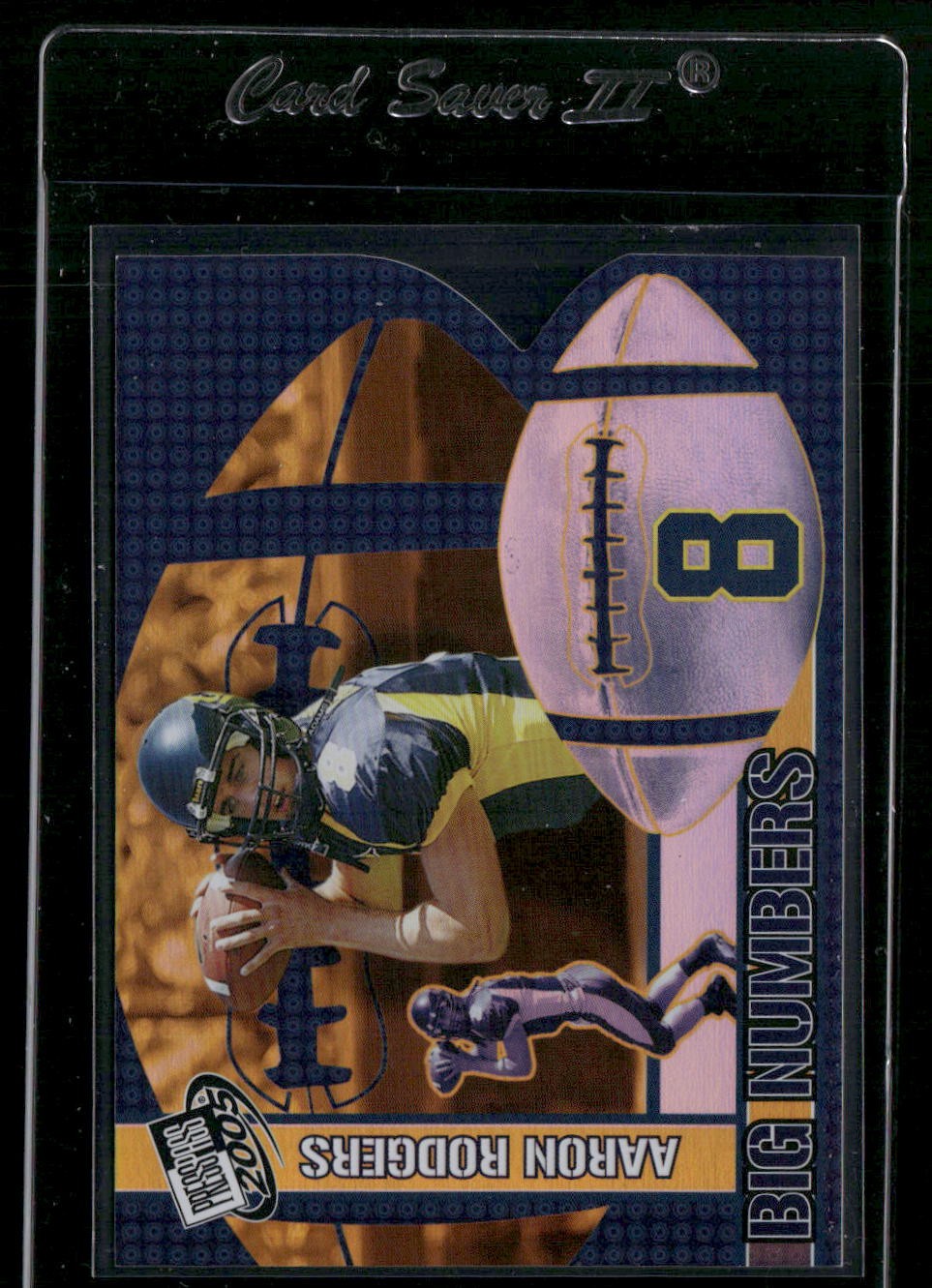 2005 Press Pass Aaron Rodgers #BN 25 Big Numbers