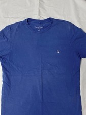 Jack Wills Classic Fit T-Shirt Logo Tee Blue Medium Great Britain