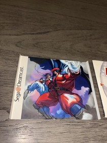 Street Fighter Alpha 3 Sega Dreamcast Original Art And Manual Only NO GAME!!!!