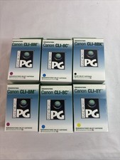 6 Pack Canon CLI-8 Ink Cartridge for PIXMA iP3300 iP3500 iP4200 MP500