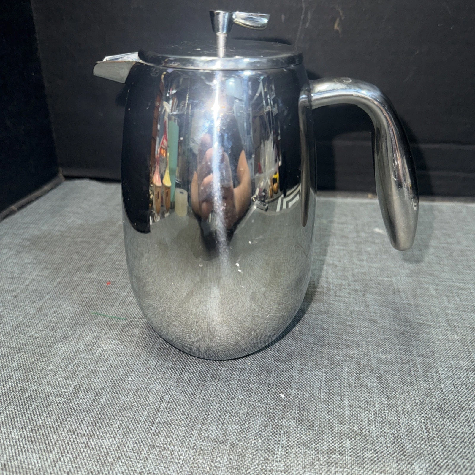 Bodum Columbia Thermal French Press Coffee Maker, Stainless Steel, 32 Ounces