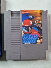 Rally Bike (Nintendo Entertainment System, 1990) NES Box Cart Sleeve