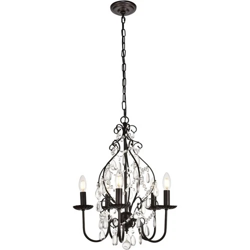 Living District LD5003D17ORB Blaise Pendant Oil Rubbed Bronze - Picture 1 of 6