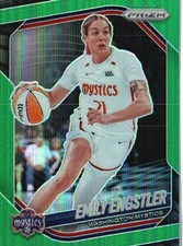 2025 Panini Prizm WNBA #84 Emily Engstler Green Prizms