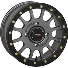 System 3 - 15S3-56561 - SB-5 Beadlock Wheel, 15x10 - 5+5(-5mm) - 4/156 - Matte